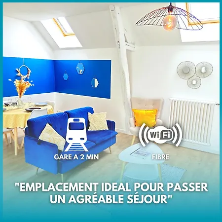 Apartamento Escapade, T3 Proche Gare